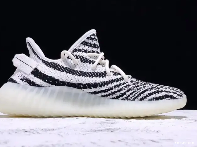 Yeezy White Zebra 350 Adidas Boost CP9654 V2 Black 0505